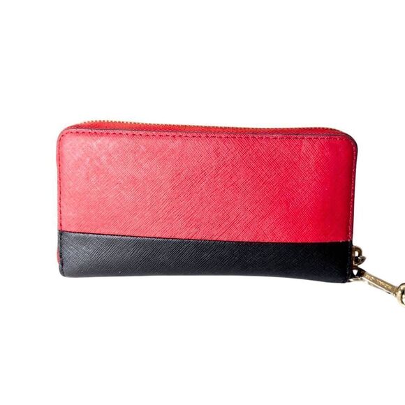 MICHAEL KORS Jet Set Saffiano Leather Wallet Wristlet - Picture 3 of 8